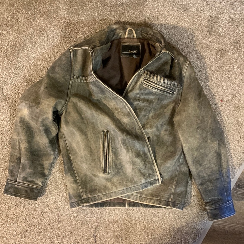 Men’s BKE leather jacket